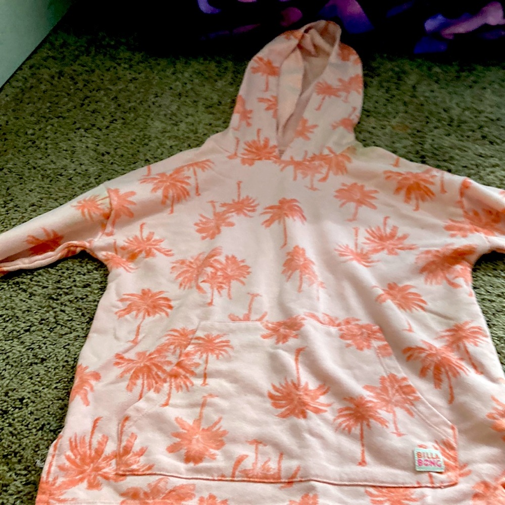 Palm tree pink sweater